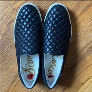 Black slip on shoes!